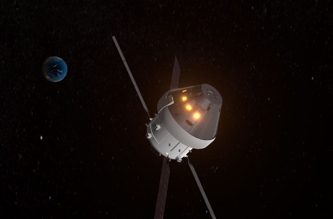 Artemis Real-time Orbit Website