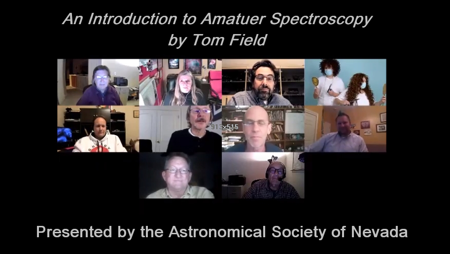 An Introduction to  Amatuer Spectroscopy